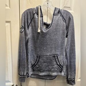 Venus Gray Hooded Women's Top
